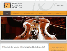 Tablet Screenshot of hungarianstudio.com